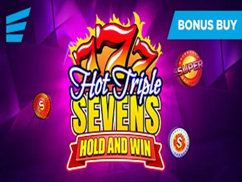 Hot Triple Sevens Hold and Win
