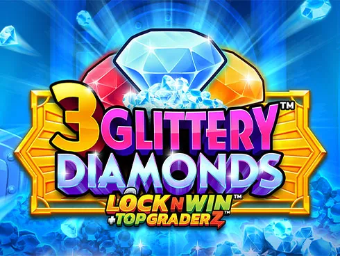 3 Glittery Diamonds