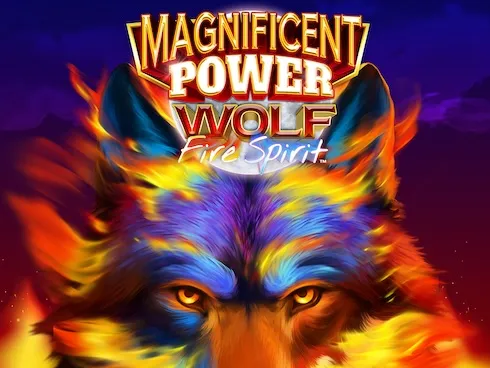 Magnificent Power Wolf Fire Spirit
