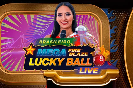 Mega Fire Blaze Lucky Ball Brasileiro