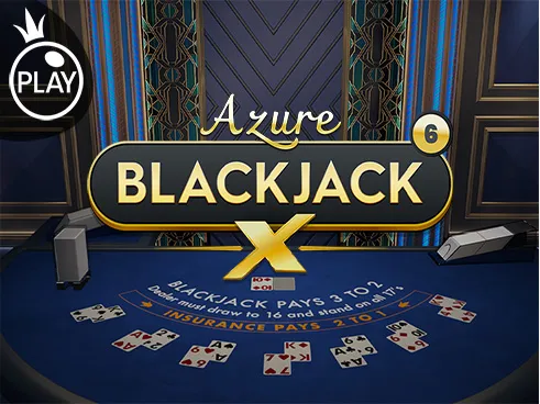 Blackjack X 6 - Azure
