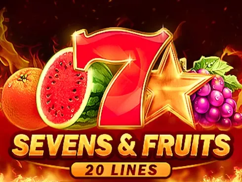 Sevens&Fruits: 20 Lines