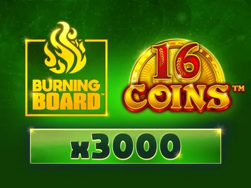 16 Coins Burning Board