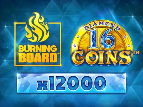 16 Coins Diamond Burning Board