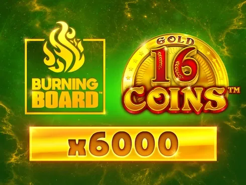16 Coins Gold Burning Board
