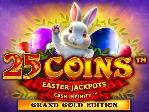25 Coins Grand Gold Edition Easter Jackpots