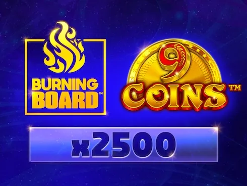 9 Coins Burning Board