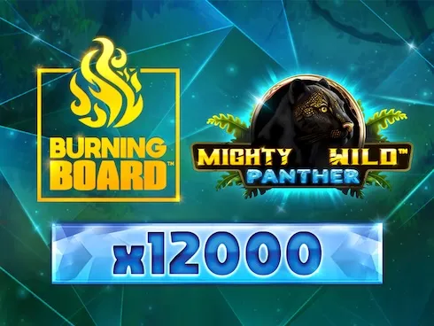 Mighty Wild: Panther Diamond Burning Board