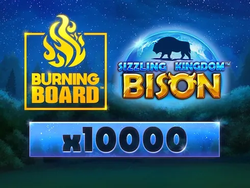 Sizzling Kingdom: Bison Burning Board